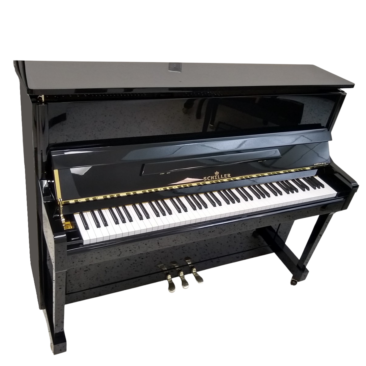 Schiller Imperial Frankfurt 46″ Upright – Black Polish - Image 2