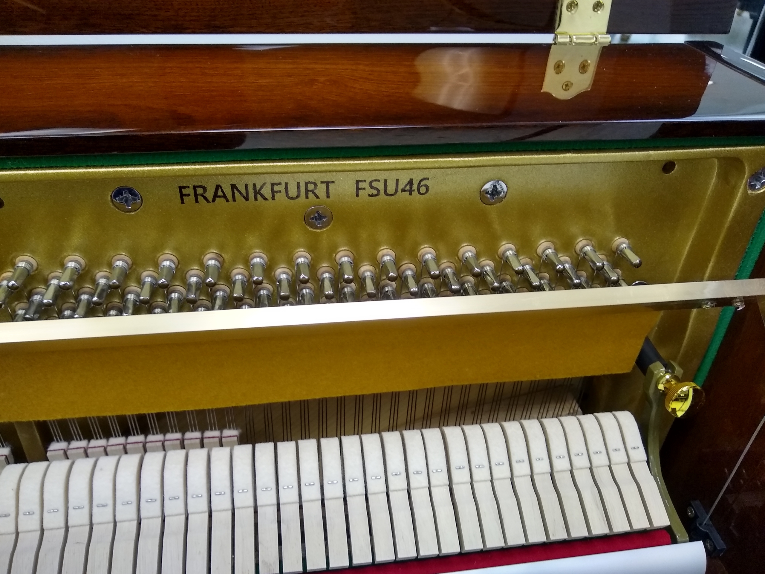 Schiller Imperial Frankfurt 46″ Upright – Walnut Burst - Image 5